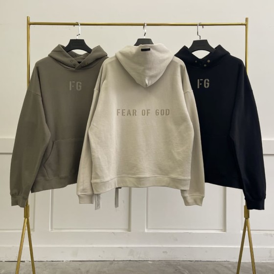 Fear of God Season 7 FG Logo Hoodie